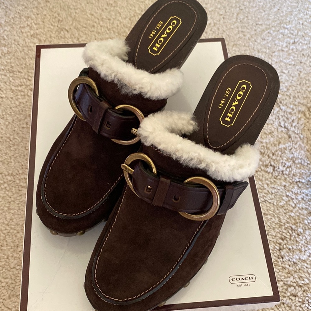 Coach clogs
